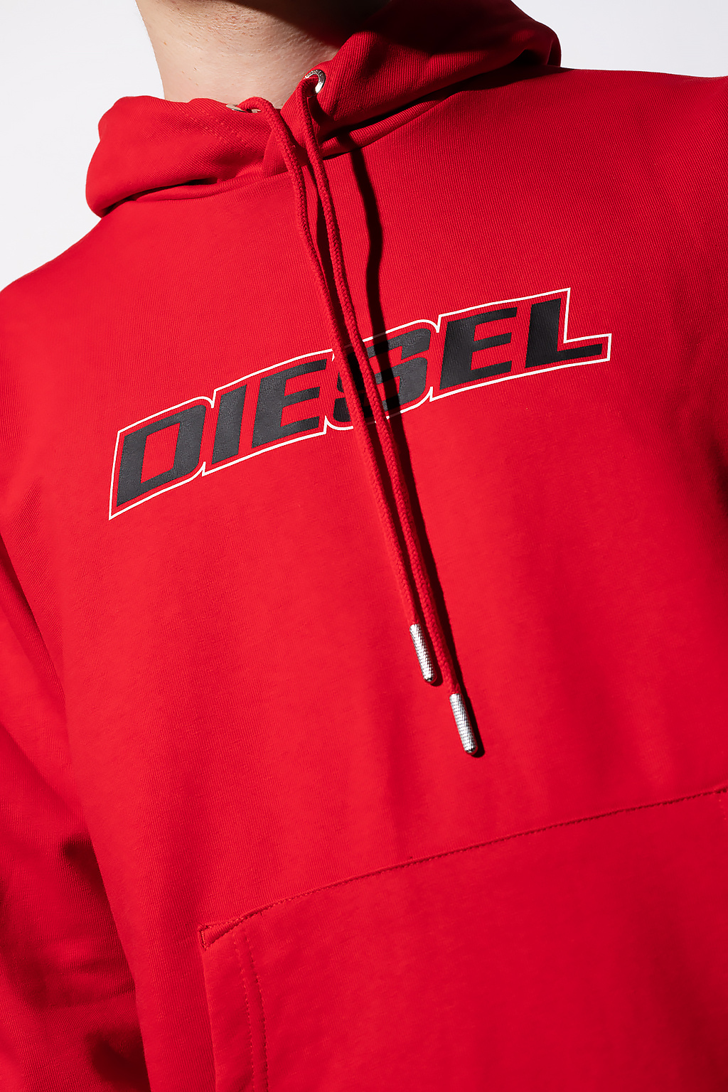 Diesel sale hoodie red